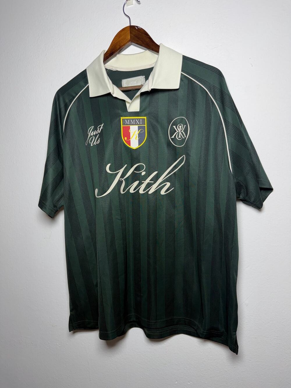 Kith Shadow Stripe Marcel Soccer Top